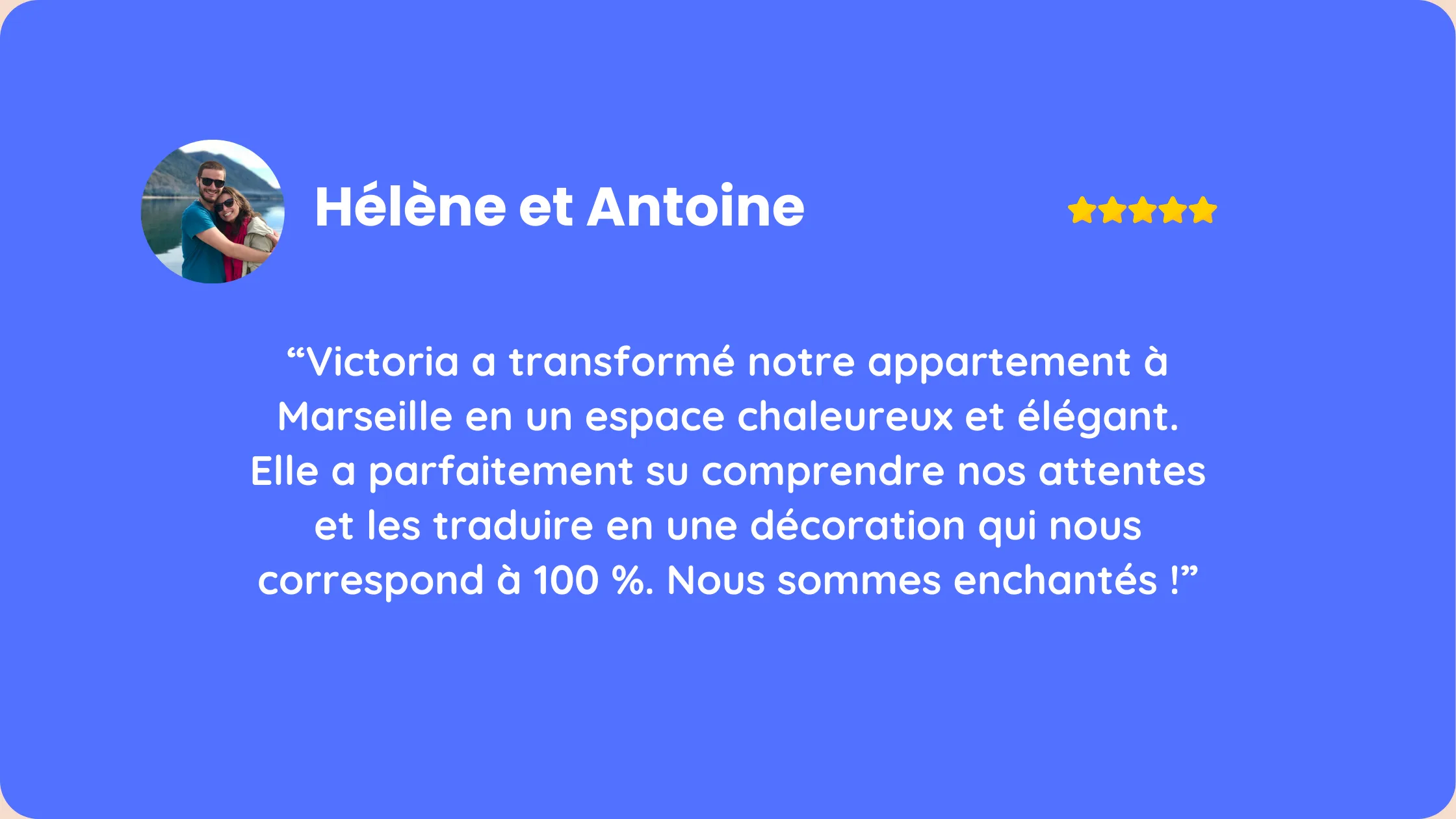 Avis client Antoine Marseille
