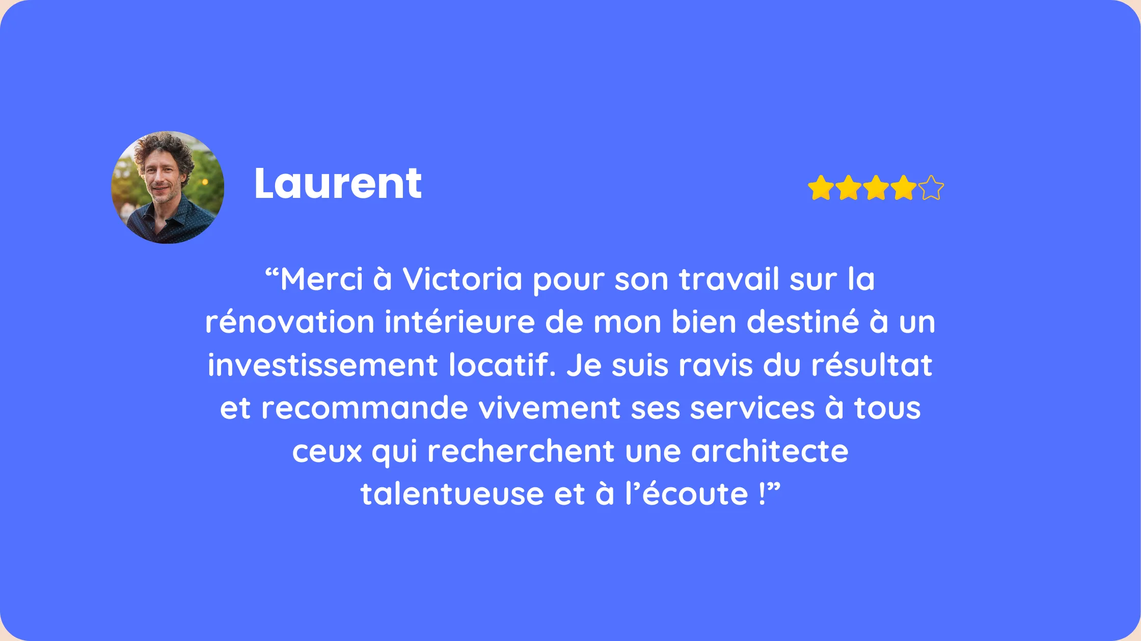 Avis client Laurent Marseille