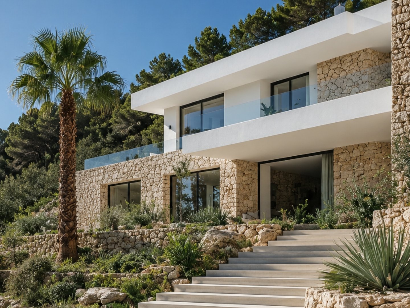 Rénovation maison villa extérieur pierre La Ciotat
