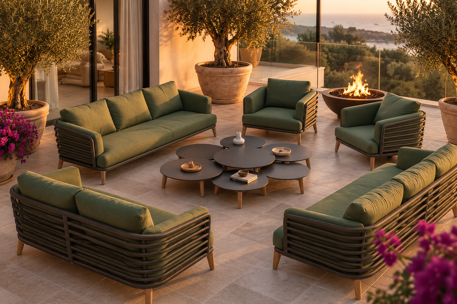 Rénovation extérieur jardin terrasse originale